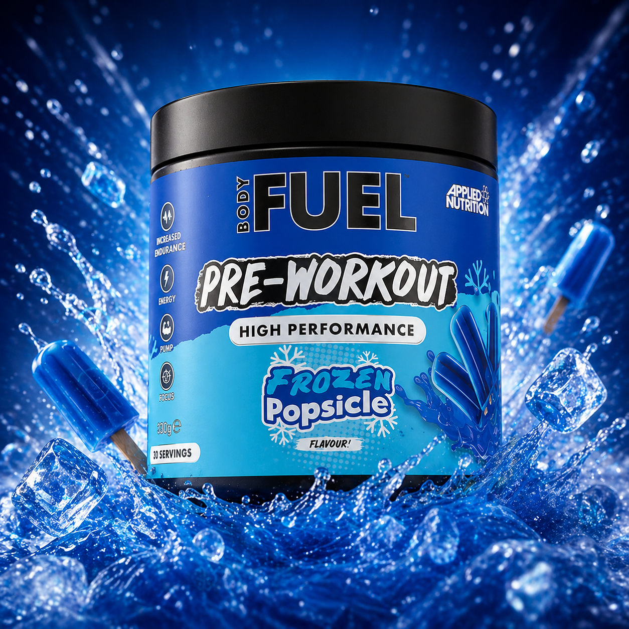 BodyFuel Ultimate Pre-Workout 320g - Frozen Popsicle